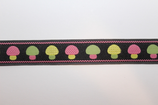 Webband Pilze Pink